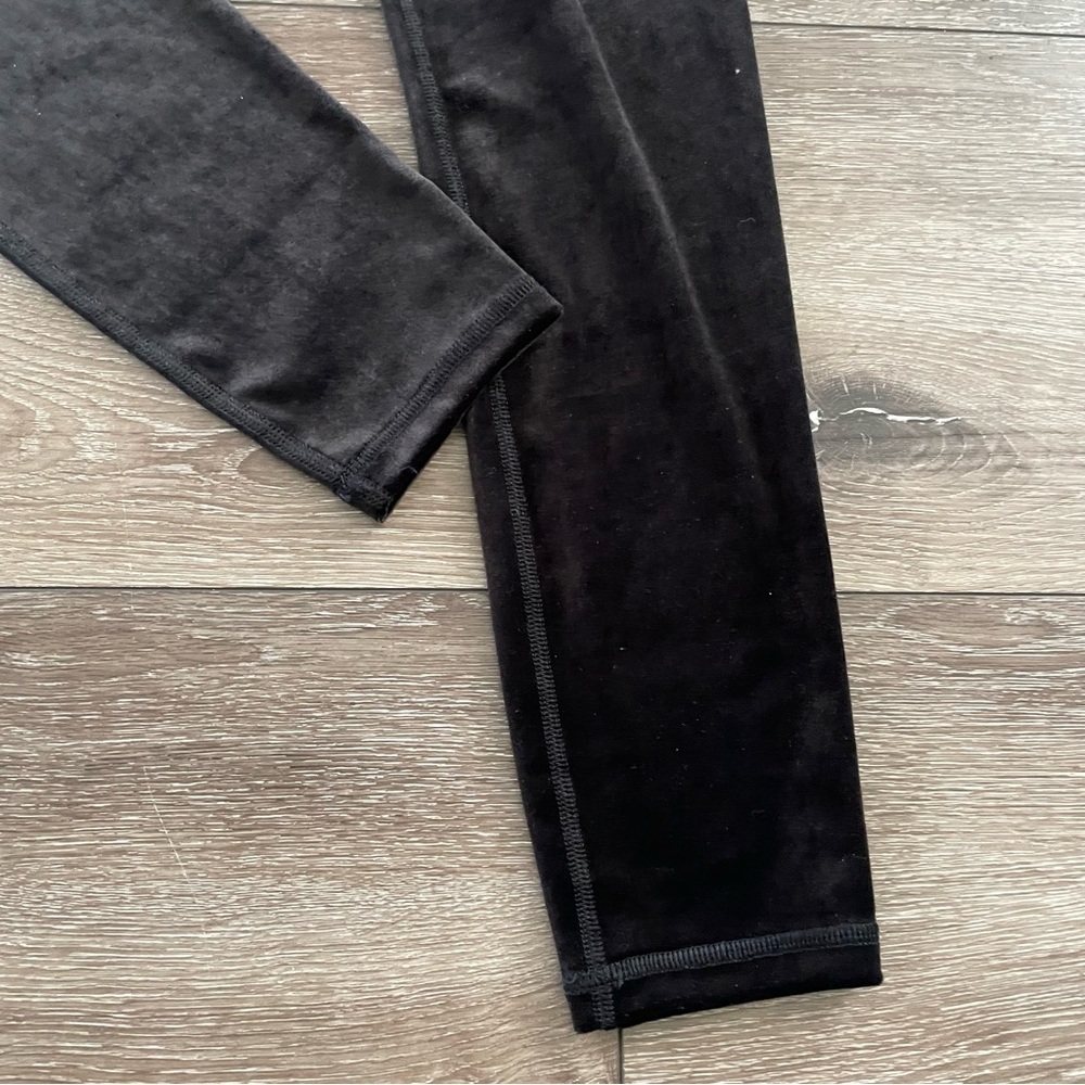 ATHLETA Elation Velvet Tight Size S/P Black High Rise - Picture 6 of 9